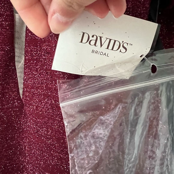 NWT David’s Bridal XSCAPE gown. Size 8 - Picture 5 of 16